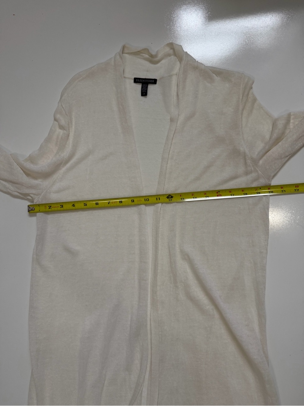 Eileen Fisher White Longline Duster
Cardigan Minimalist Quiet Luxury Boho
L/G - Picture 9 of 9